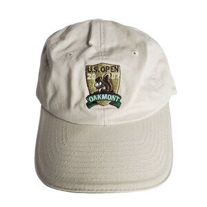 USGA Member Cap US‎ Open Baseball Hat 2007 Oakmont Golf Athletic Khaki